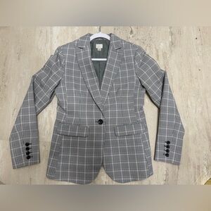 a new day Gray Checkered Women’s Blazer